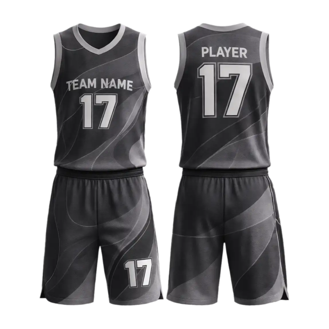 Women's custom basketball uniform